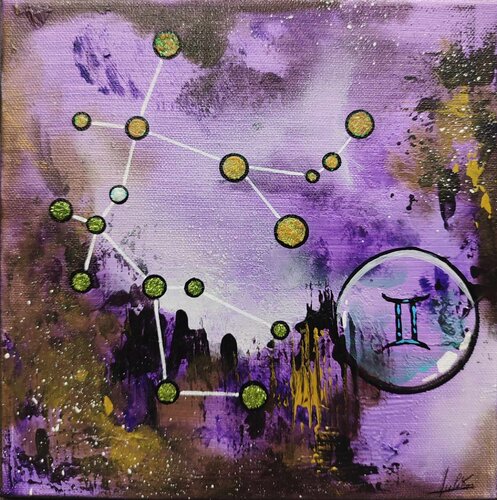 Gemini 2 van Julien Abstrait, Schilderij te koop op Singulart