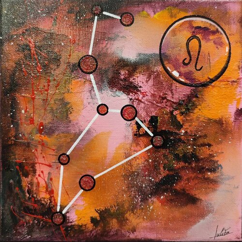 Leo 2 von Julien Abstrait, Malerei kaufen auf Singulart