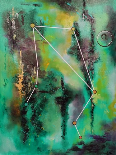 Libra 1 von Julien Abstrait, Malerei kaufen auf Singulart