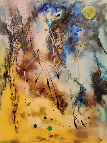 Sagittarius 1 von Julien Abstrait, Malerei kaufen auf Singulart