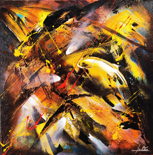 L'audace von Julien Abstrait, Malerei kaufen auf Singulart