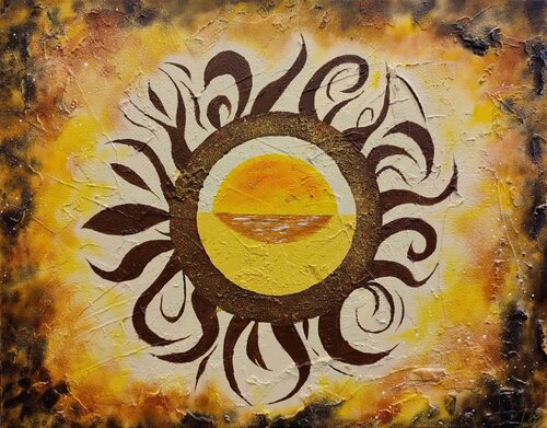 Solaris di Julien Abstrait, Pittura in vendita su Singulart