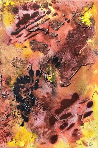 Tribal by Julien Abstrait, Painting for Sale on Singulart