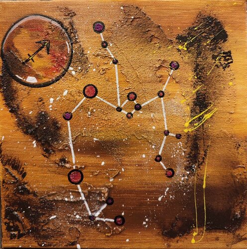 Sagittarius 2 van Julien Abstrait, Schilderij te koop op Singulart
