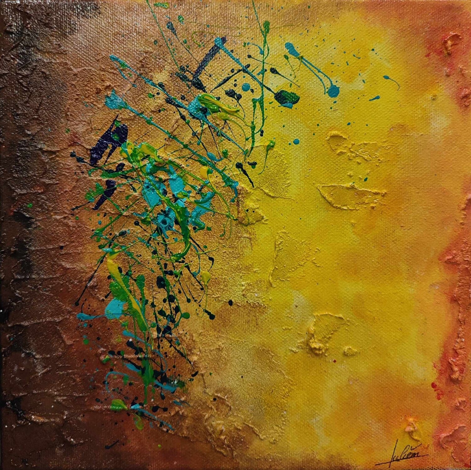 Sunrise Julien Abstrait