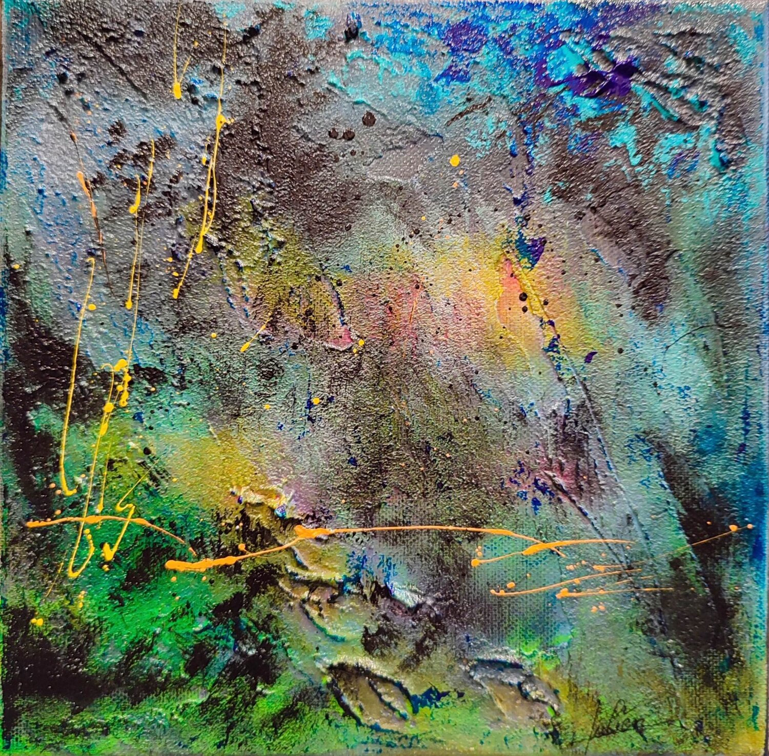 Cobalt Julien Abstrait