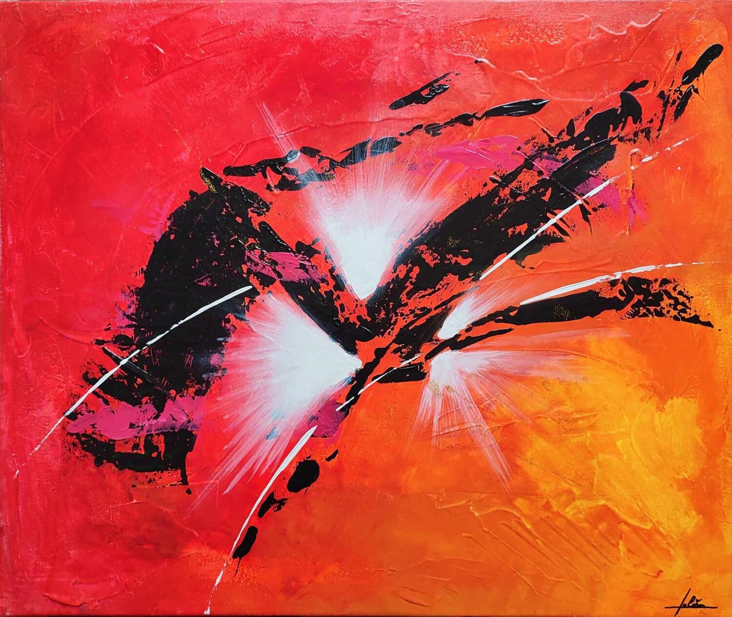 Explosion Julien Abstrait