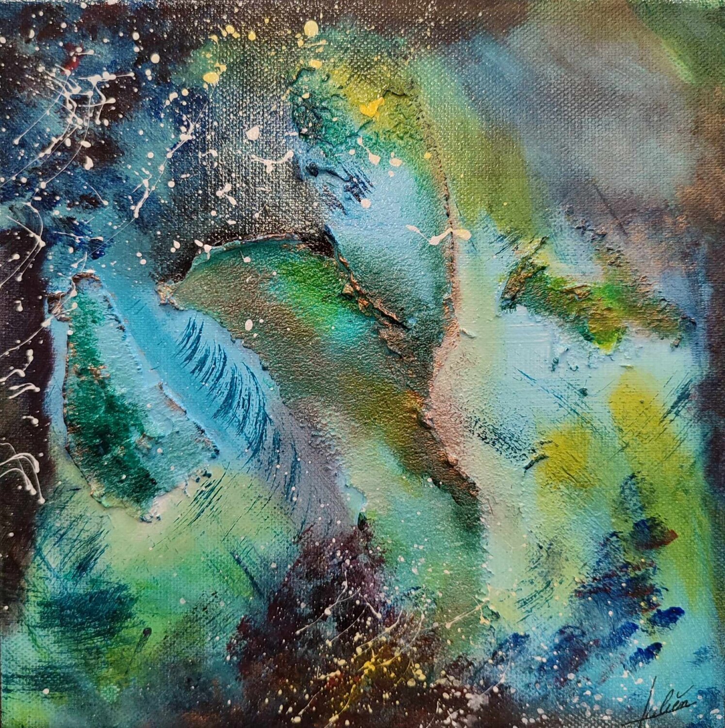 Azur Julien Abstrait