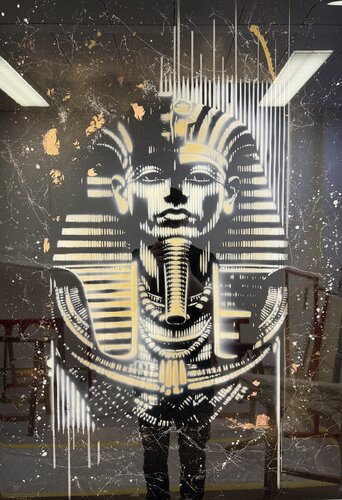 #lineage Pharaoh van Dominik Rutz, Schilderij te koop op Singulart