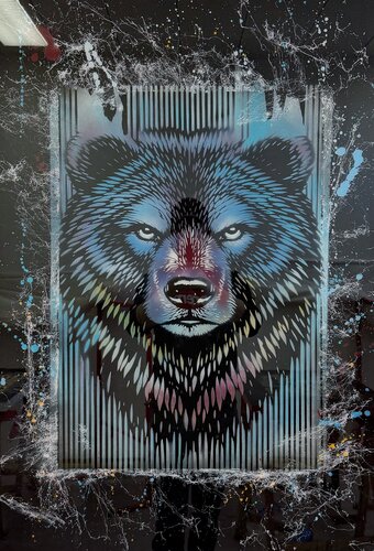 #lineage Bear van Dominik Rutz, Schilderij te koop op Singulart