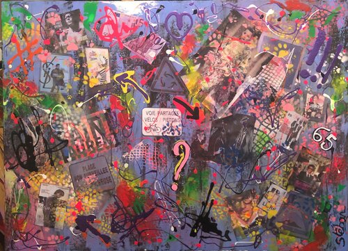 YSL sous toutes les coutures di Stéban, Pittura in vendita su Singulart