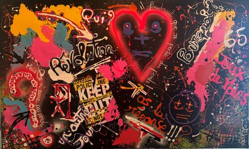 't'as la réponse ?' di Stéban, Pittura in vendita su Singulart