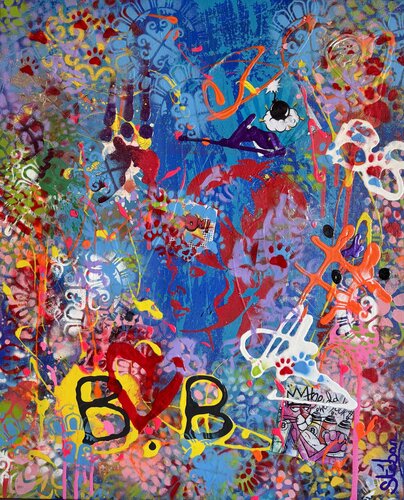 B.B.Boom by Stéban, Painting for Sale on Singulart