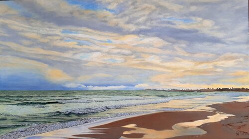 PLAYA DE PINEDO von Joaquin Pardo, Malerei kaufen auf Singulart