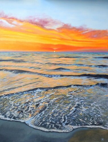 AMANECER CALIENTE von Joaquin Pardo, Malerei kaufen auf Singulart