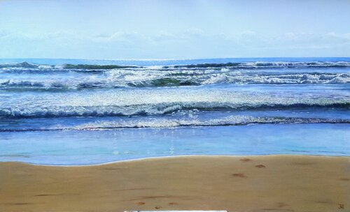PLAYA TRANQUILA by Joaquin Pardo, Painting for Sale on Singulart