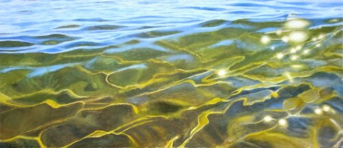 REFLEJOS MARINOS by Joaquin Pardo, 회화 for Sale on Singulart