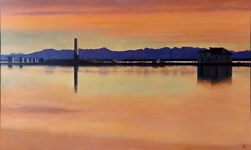 ATARDECER EN RABISANXO par Joaquin Pardo, Peinture en vente sur Singulart