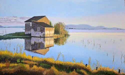 PAISAJE SERENO von Joaquin Pardo, Malerei kaufen auf Singulart