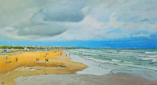 NUBES DE LEVANTE by Joaquin Pardo, Painting for Sale on Singulart