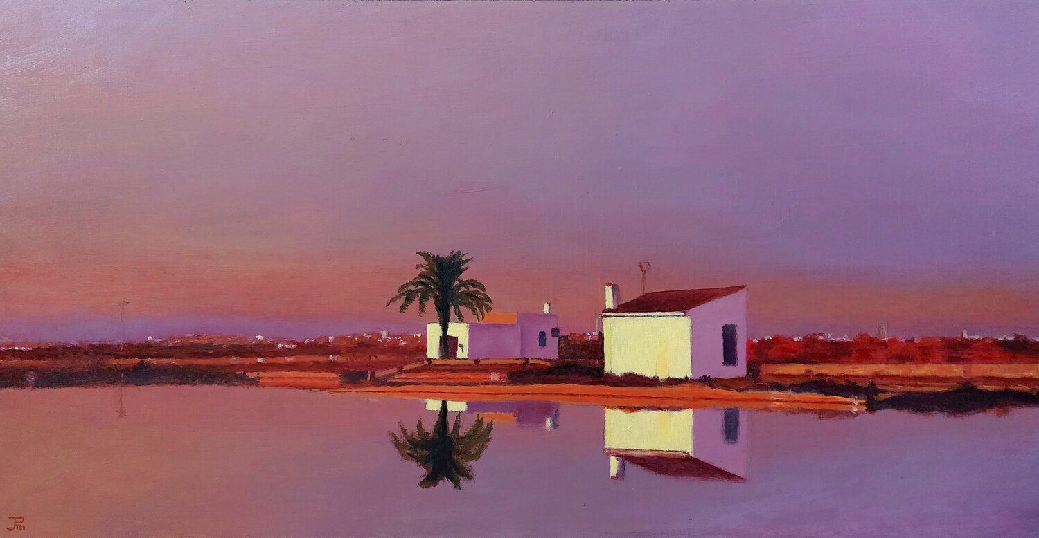 ATARDECER VIOLETA Joaquin Pardo