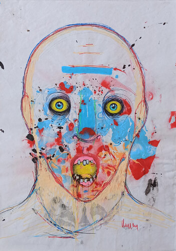 Senza titolo van Isabella Ruzzene, Werk op papier te koop op Singulart