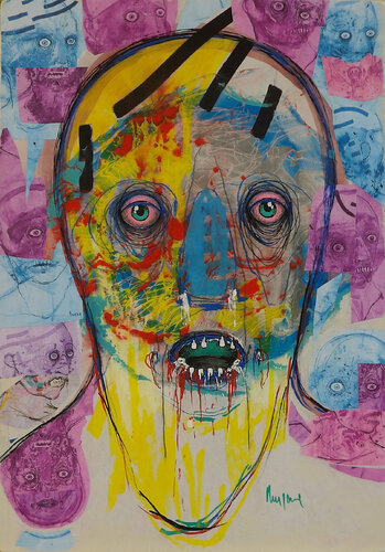 Senza titolo van Isabella Ruzzene, Schilderij te koop op Singulart