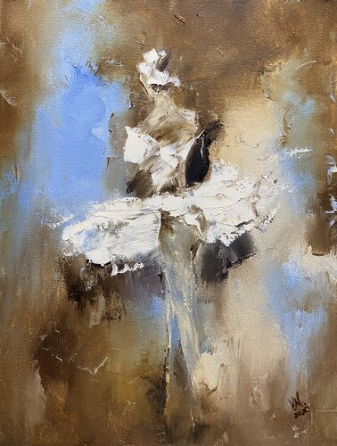 Ballerina 5 von Volodymyr (Vladimir) Nezdiimynoha (Nezdiymynoga), Malerei kaufen auf Singulart