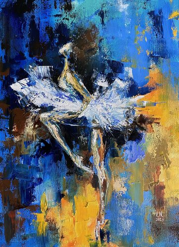 Ballerina 10 by Volodymyr (Vladimir) Nezdiimynoha (Nezdiymynoga), Painting for Sale on Singulart