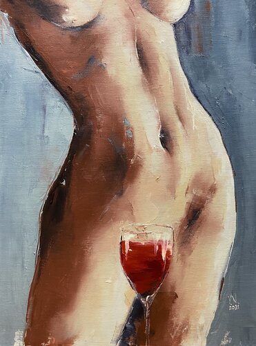 Promise by Volodymyr (Vladimir) Nezdiimynoha (Nezdiymynoga), Painting for Sale on Singulart