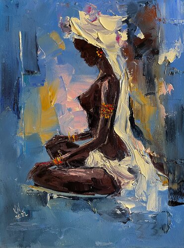 Meditation by Volodymyr (Vladimir) Nezdiimynoha (Nezdiymynoga), Painting for Sale on Singulart