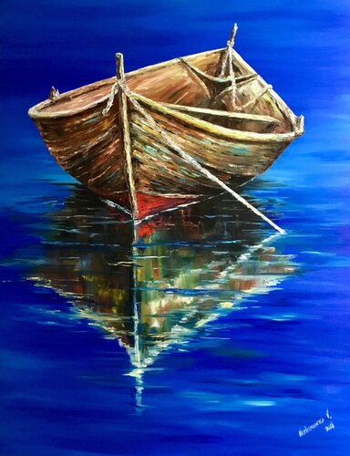 Reflection 1 von Volodymyr (Vladimir) Nezdiimynoha (Nezdiymynoga), Malerei kaufen auf Singulart