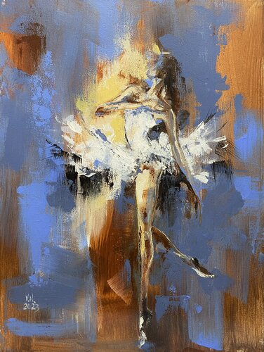 Ballerina 13 van Volodymyr (Vladimir) Nezdiimynoha (Nezdiymynoga), Schilderij te koop op Singulart
