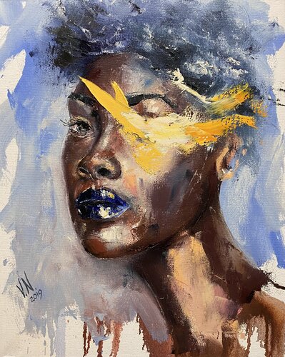Portrait 3 by Volodymyr (Vladimir) Nezdiimynoha (Nezdiymynoga), Painting for Sale on Singulart