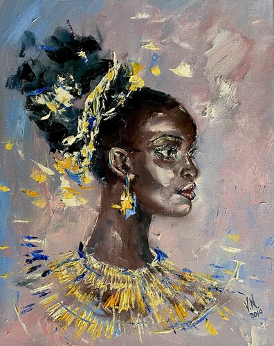 Portrait 5 by Volodymyr (Vladimir) Nezdiimynoha (Nezdiymynoga), Painting for Sale on Singulart