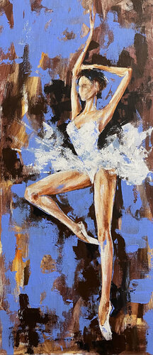 Ballerina 14 by Volodymyr (Vladimir) Nezdiimynoha (Nezdiymynoga), 회화 for Sale on Singulart