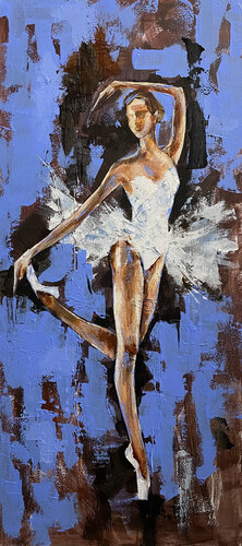 Ballerina 15 by Volodymyr (Vladimir) Nezdiimynoha (Nezdiymynoga), 絵画 for Sale on Singulart