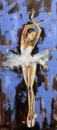 Ballerina 16 by Volodymyr (Vladimir) Nezdiimynoha (Nezdiymynoga), 絵画 for Sale on Singulart