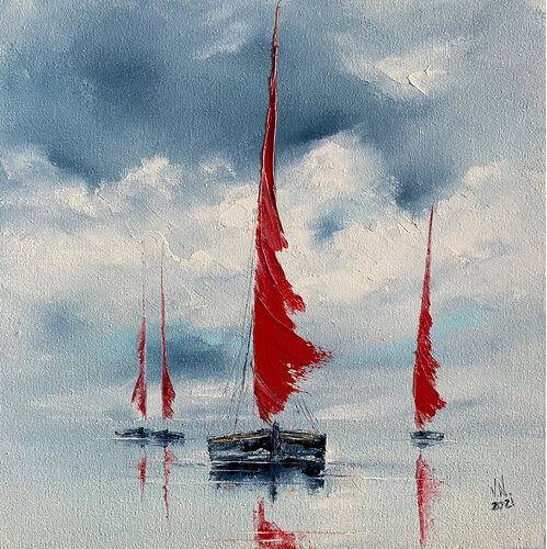 Red sails 4 Volodymyr (Vladimir) Nezdiimynoha (Nezdiymynoga)