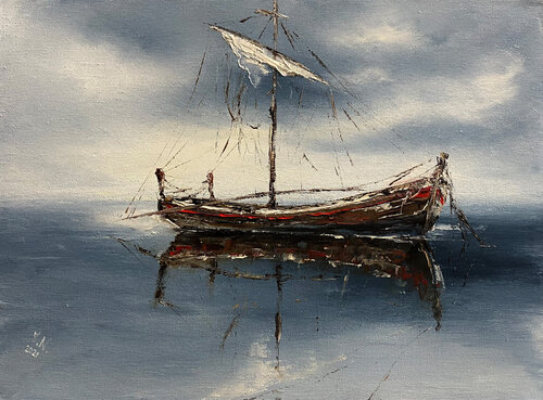 Fishing boat 2 Volodymyr (Vladimir) Nezdiimynoha (Nezdiymynoga)