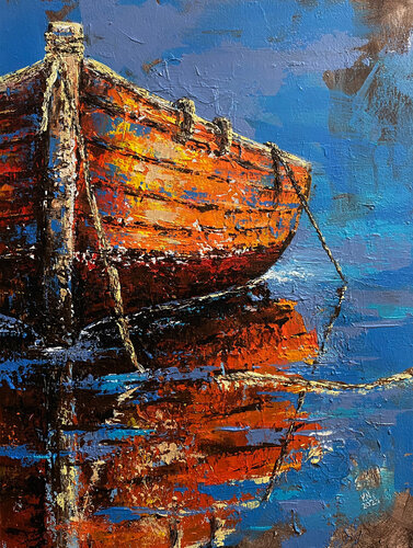 Reflection 3 by Volodymyr (Vladimir) Nezdiimynoha (Nezdiymynoga), Painting for Sale on Singulart
