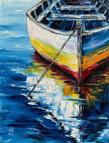 Reflection 4 van Volodymyr (Vladimir) Nezdiimynoha (Nezdiymynoga), Schilderij te koop op Singulart