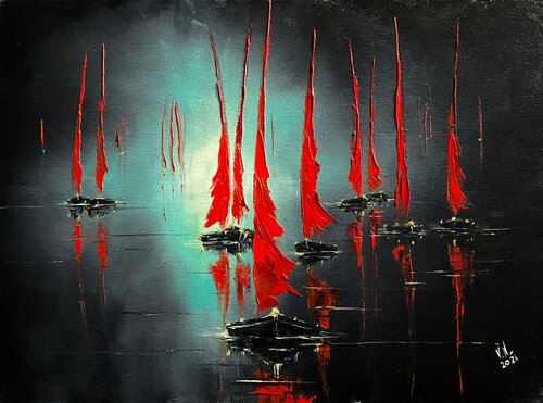 Red sails 7 Volodymyr (Vladimir) Nezdiimynoha (Nezdiymynoga)