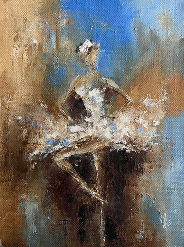 Ballerina 28 by Volodymyr (Vladimir) Nezdiimynoha (Nezdiymynoga), 회화 for Sale on Singulart