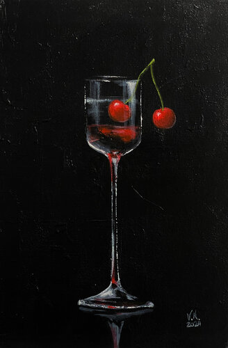 Cocktail 2 van Volodymyr (Vladimir) Nezdiimynoha (Nezdiymynoga), Schilderij te koop op Singulart