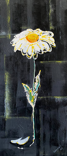 Chamomile di Volodymyr (Vladimir) Nezdiimynoha (Nezdiymynoga), Pittura in vendita su Singulart