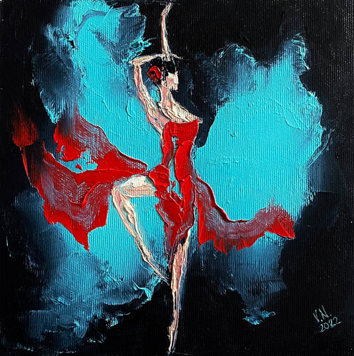 Flamenco 6 de Volodymyr (Vladimir) Nezdiimynoha (Nezdiymynoga), Pintura a la venta en Singulart