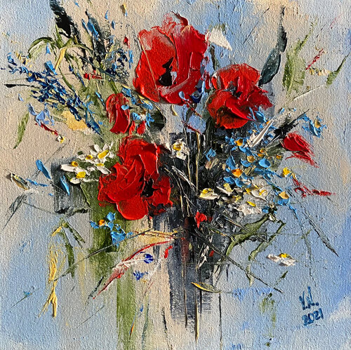 Bouquet of wild flowers Volodymyr (Vladimir) Nezdiimynoha (Nezdiymynoga)
