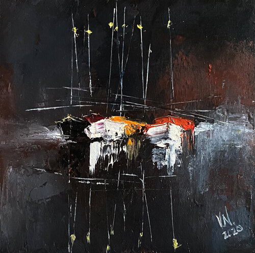 Boats 12 by Volodymyr (Vladimir) Nezdiimynoha (Nezdiymynoga), Painting for Sale on Singulart