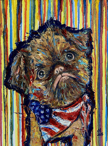 The Griffon by Volodymyr (Vladimir) Nezdiimynoha (Nezdiymynoga), Painting for Sale on Singulart